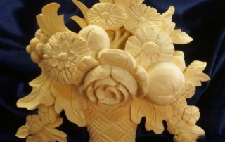 Carving a Fruit & Flower Basket – Mary May's School of Traditional